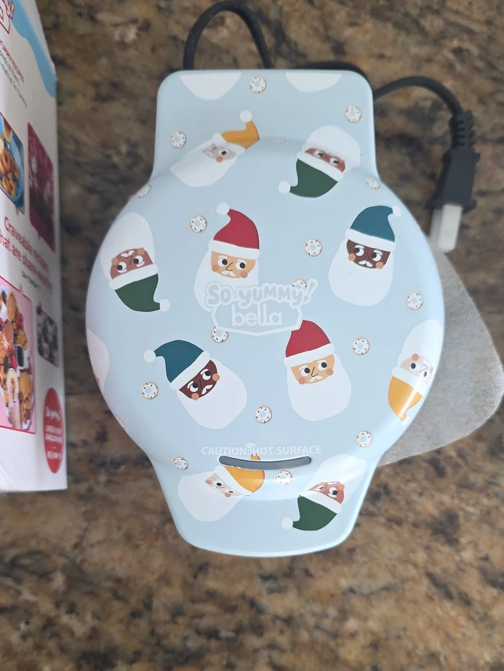 Holiday Mini Donut Maker - Light Blue